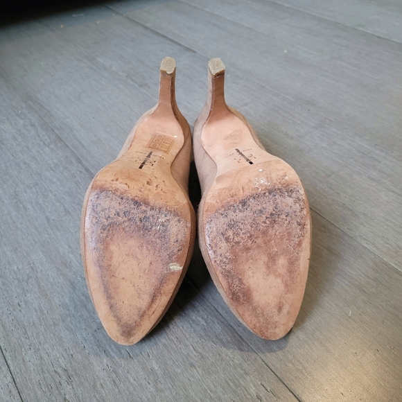 Dolce Vita Tan Suede High Heels - Picture 5 of 8